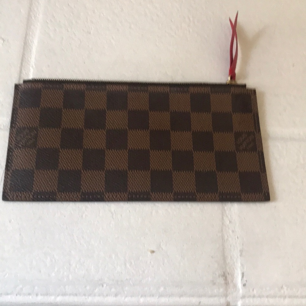 LV Damier ebene insert coin/makeup pouch